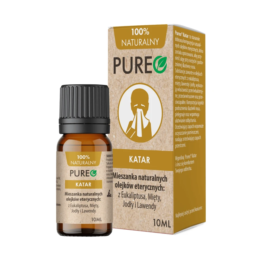 Pureo Catarrh, Mischung aus natürlichen ätherischen Ölen, 10 ml