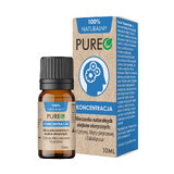 Pureo Concentration, mengsel van natuurlijke essentiële oliën, 10 ml