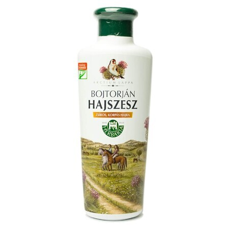 Herbaria Banfi Bojtorjan Hajszesz, Kopfhauteinreibung, Klettenextrakt, 250 ml