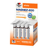 Doppelherz Shots Magnesium 400, flüssig, Orangen- und Zitronengeschmack, 25 ml x 20 Ampullen