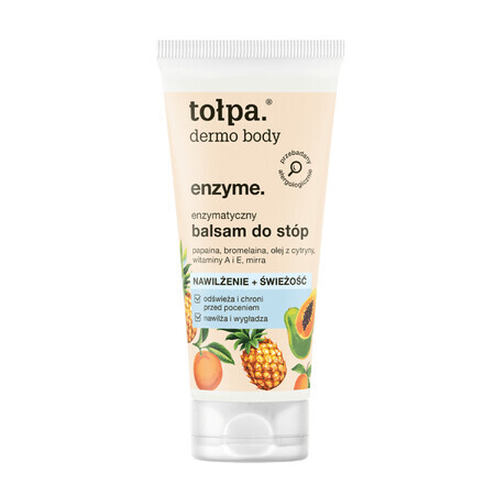 Tolpa dermo body enzyme, lotion enzymatique pour les pieds, 60 ml