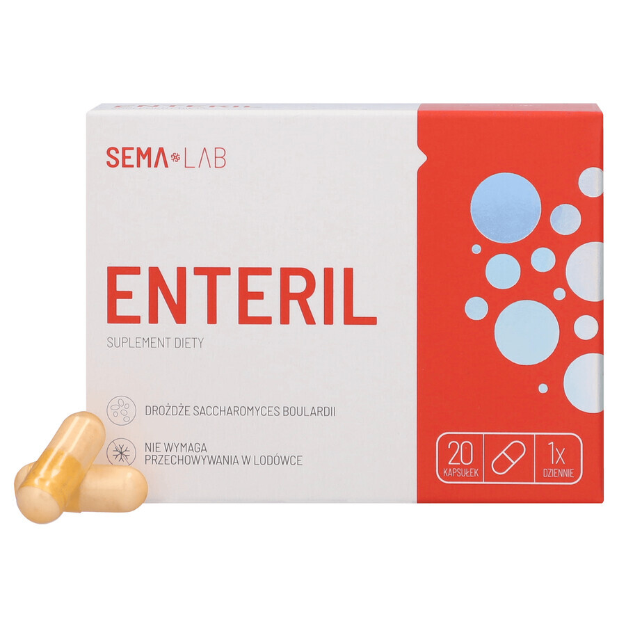 SEMA Lab Enteril, 20 capsules