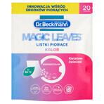 Beckmann Magic Leaves, lingettes lavables, couleur, 20 pièces