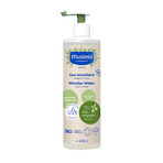 Mustela Bio set, agua micelar, sin aclarado, 400 ml + crema cambiador, 75 ml + pañal bambú, Safari, 1 gratis