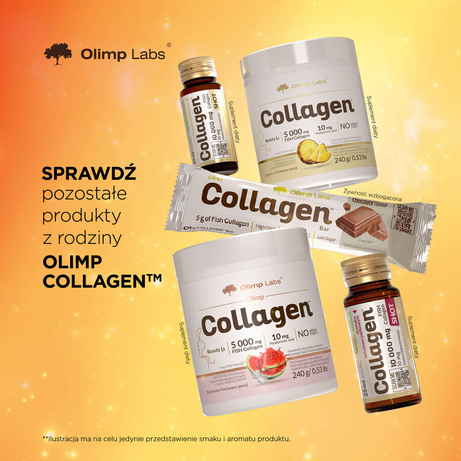 Olimp Collagen Shot, Ananas-Geschmack, 25 ml