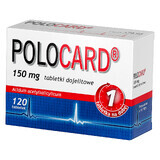 Polocard 150 mg, 120 comprimidos gastrorresistentes