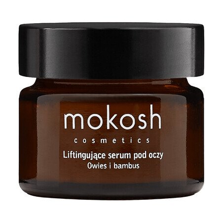 Mokosh, sérum liftant pour les yeux, avoine et bambou, 15 ml