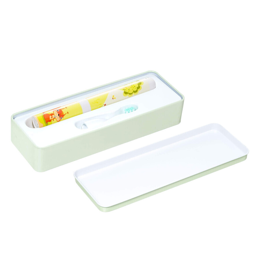 Vitammy Smile set, brosse à dents sonique pour enfants, écureuil + Dodo Memo Gooseberry, jeu, 24 cartes