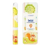 Vitammy Smile set, brosse à dents sonique pour enfants, écureuil + Dodo Memo Gooseberry, jeu, 24 cartes