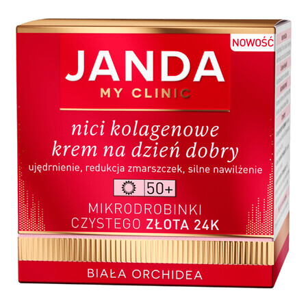 Janda My Clinic Collagen Threads 50+, day cream, 50 ml