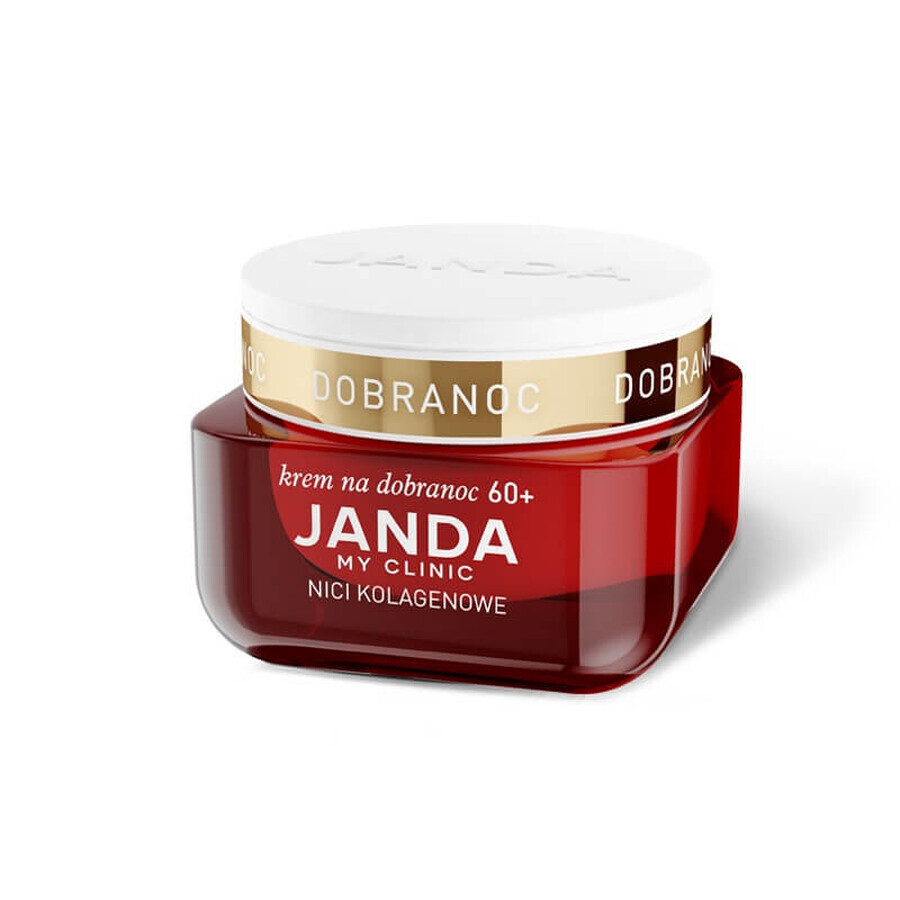 Janda My Clinic Collageendraden 60+, crème voor het slapen gaan, 50 ml