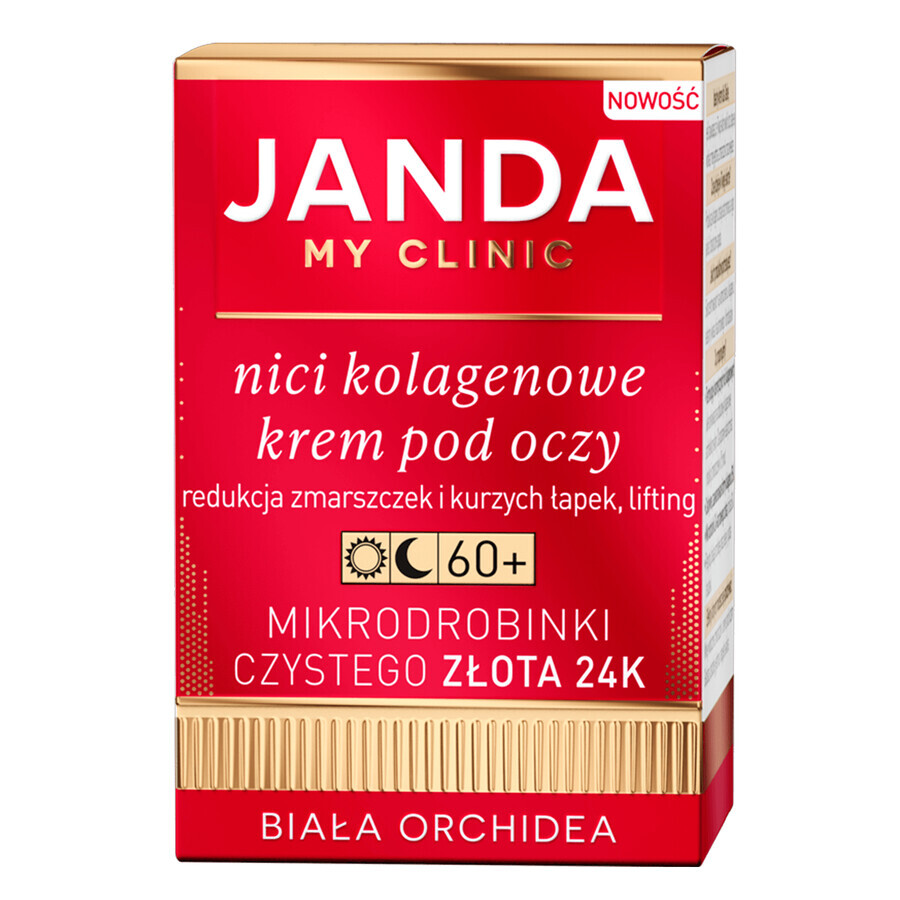 Janda My Clinic Collagen Threads 60+, Augencreme, 15 ml