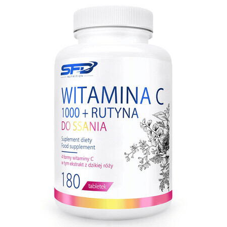 SFD Vitamin C 1000 + Rutin, 180 Lutschtabletten