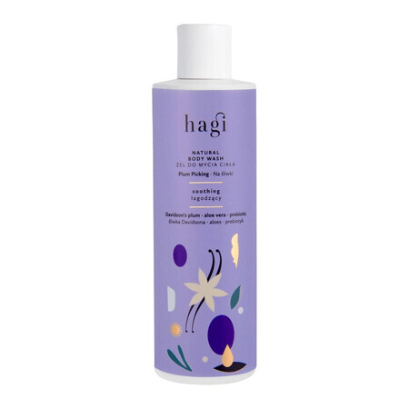 Hagi Na Plum, gel douche naturel, apaisant, 300 ml