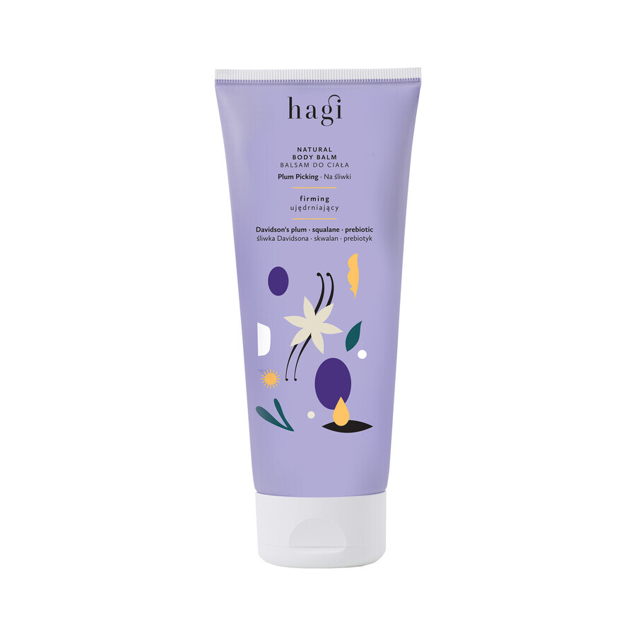 Hagi Na Plum, natural body lotion, firmness, 200 ml