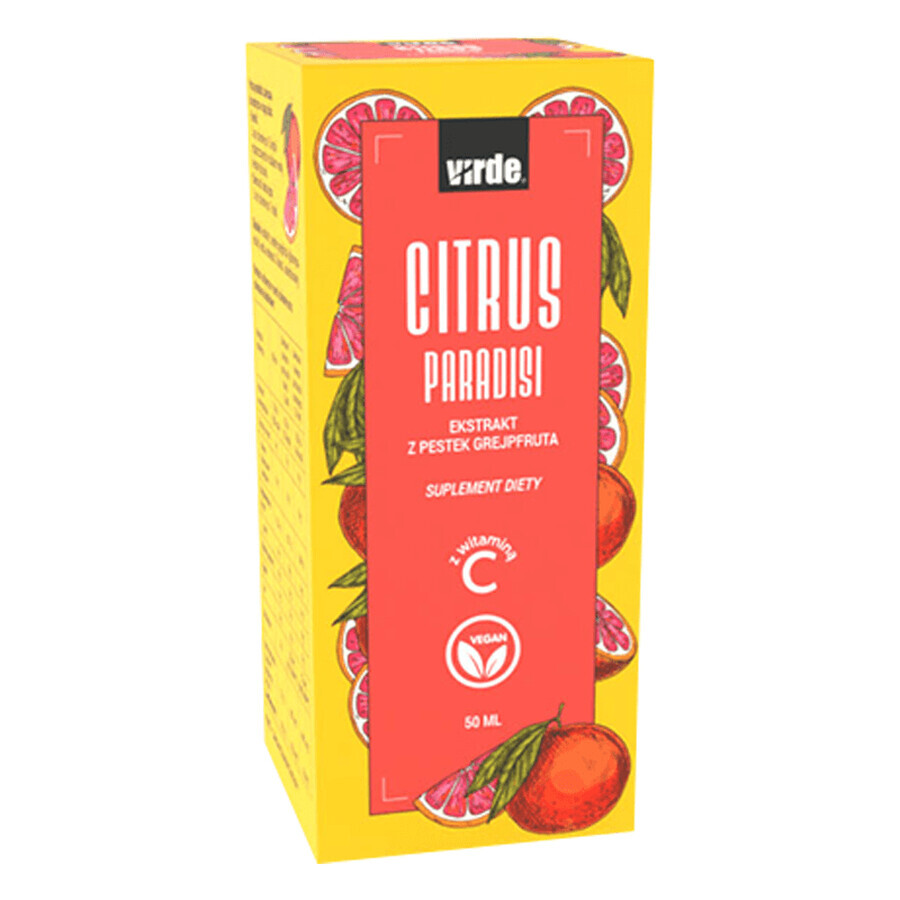 Virde Citrus Paradisi, extract de grapefruit, 50 ml