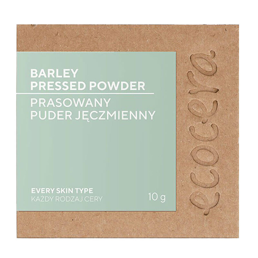 Ecocera Natural Choice, barley powder, pressed, all skin types, 10 g