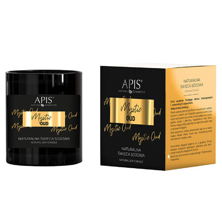 Apis Mystic Oud, natuurlijke sojakaars, 220 g