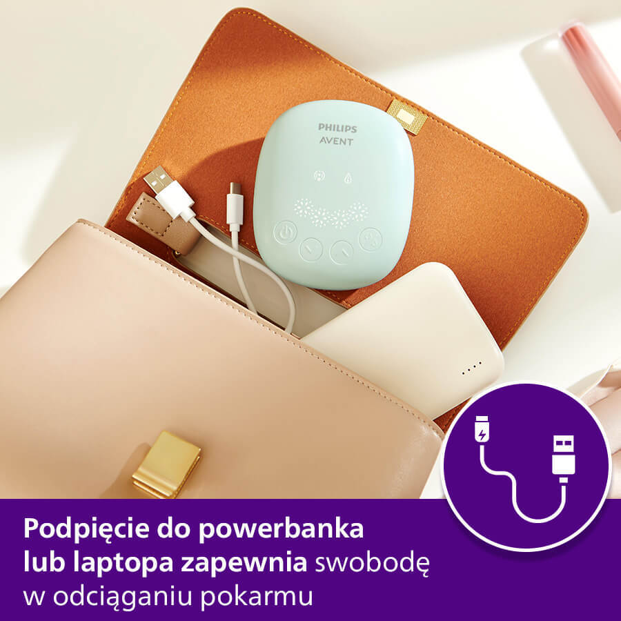 Avent Essential, pompă de sân electronică, simplă, SCF323/11