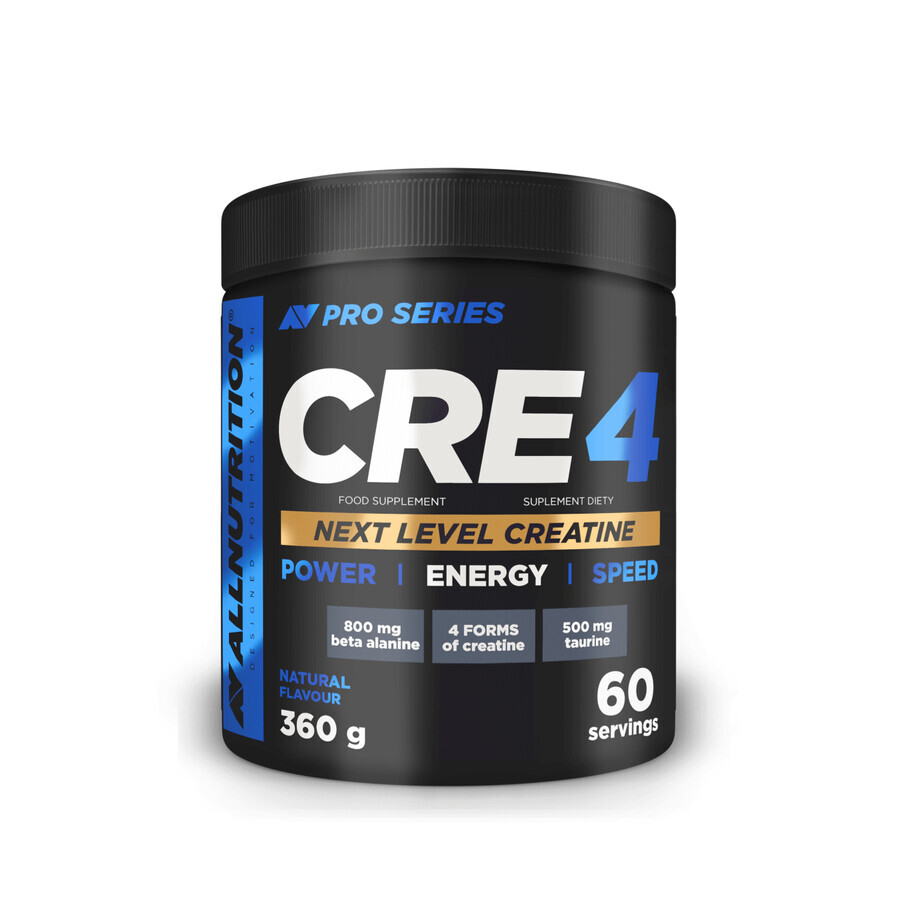 Allnutrition Pro Series CRE4, natürlicher Geschmack, 360 g