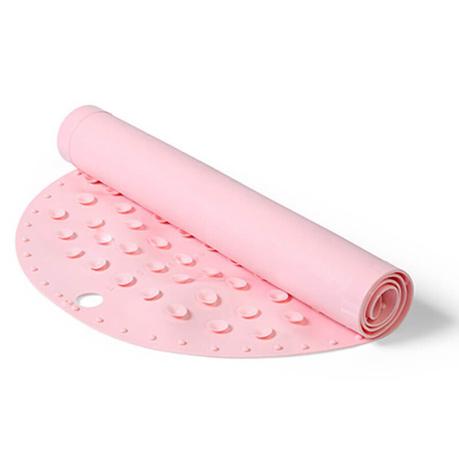 BabyOno, non-slip mat, 70 x 35 cm, pink, 1 pc