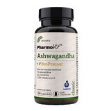 PharmoVit Ashwagandha + BioPerine, 180 cápsulas