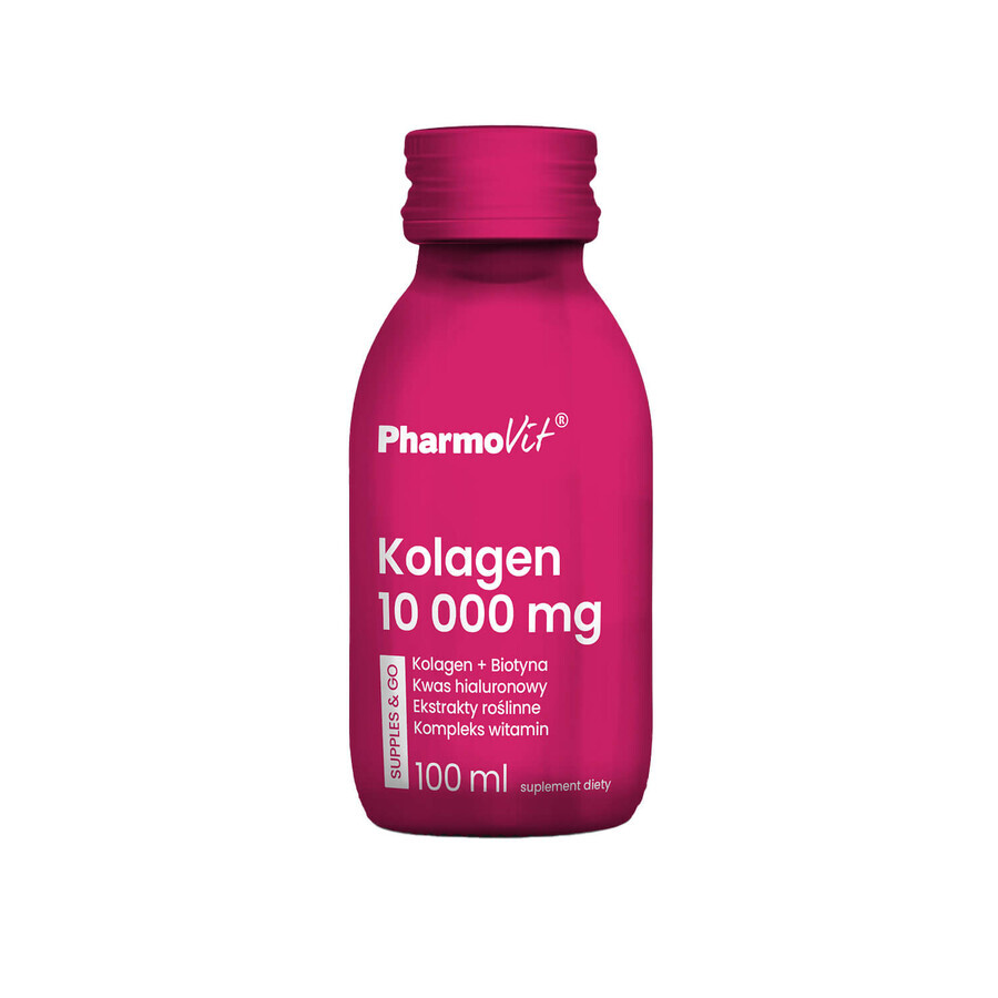 PharmoVit Kollagen 10000 mg Supples &amp; Go, 100 ml