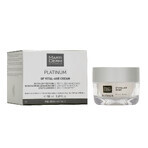 Set con MartiDerm Platinum GF Vital Age Cream de regalo, crema para pieles secas, 50 ml + Night Renew, potenciador de noche, 2 ml x 5 ampollas