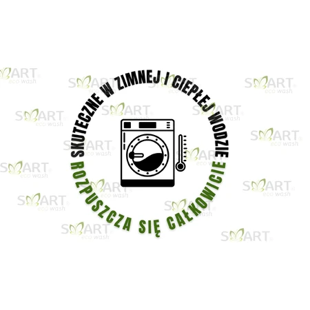 Smart Eco Wash, draps de lavage et d'adoucissement, fraîcheur, 40 pcs