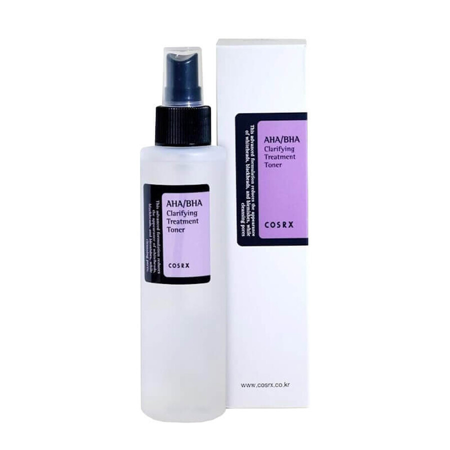 Cosrx AHA/BHA Clarifying Treatment Toner, Gesichtswasser mit AHA- und BHA-Säuren, 150 ml