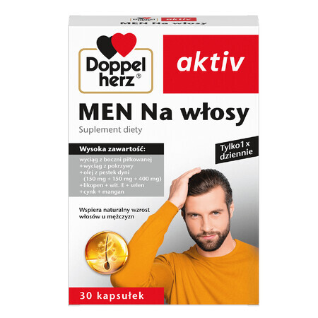 Doppelherz aktiv Men Na Hair, 30 Kapseln