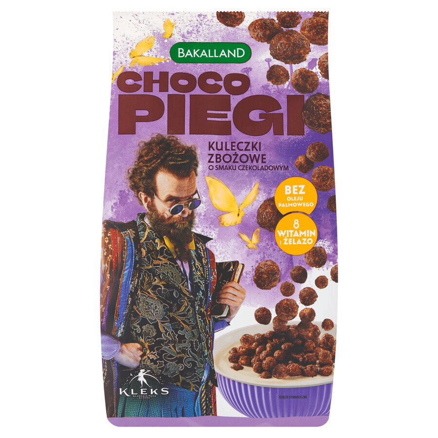 Bakalland Choco Piegi Frühstückscerealien, Mischung, 250 g