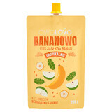 Owolovo Tropically Banana Mousse of apples and bananas in a tube, 200 g