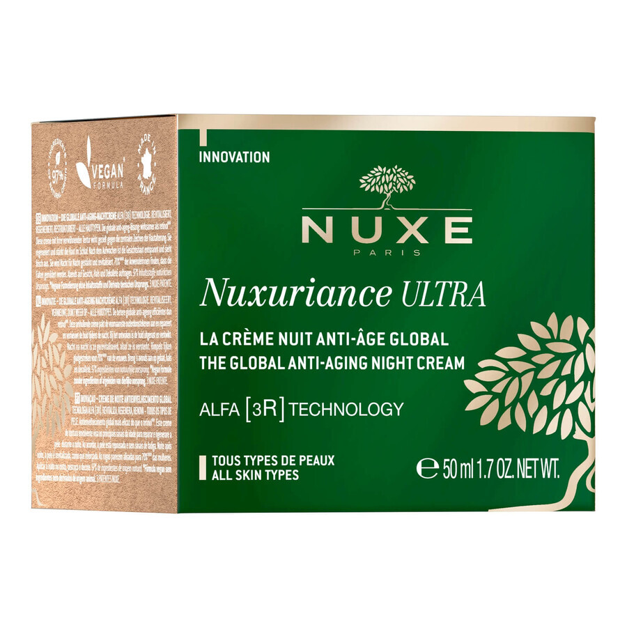 Nuxe Nuxuriance Ultra, Anti-Aging-Nachtcreme, 50 ml