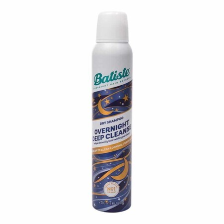 Batiste Overnight Deep Cleanse, Trockenshampoo, über Nacht, 200 ml