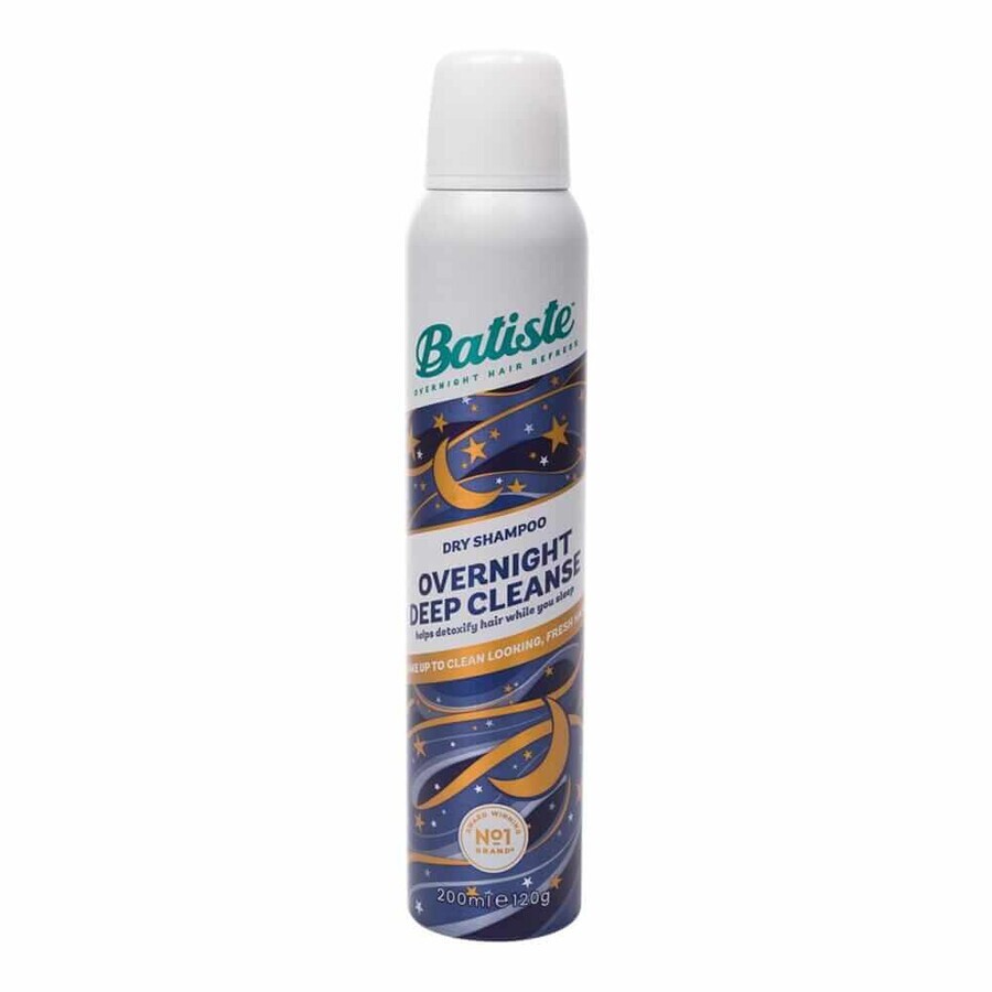 Batiste Overnight Deep Cleanse, Trockenshampoo, über Nacht, 200 ml