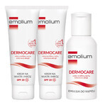 Emolium Dermocare Wind & Frost Cream Set From Day 1 SPF 20 2 x 75ml + Bath Emulsion 50ml Free