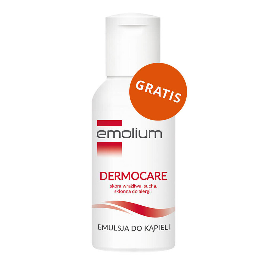 Emolium Dermocare 3-in-1 Set, Bath Lotion, Wash Gel and Shampoo, After 1 Month, 2 x 400ml + Bath Emulsion, 50ml Free