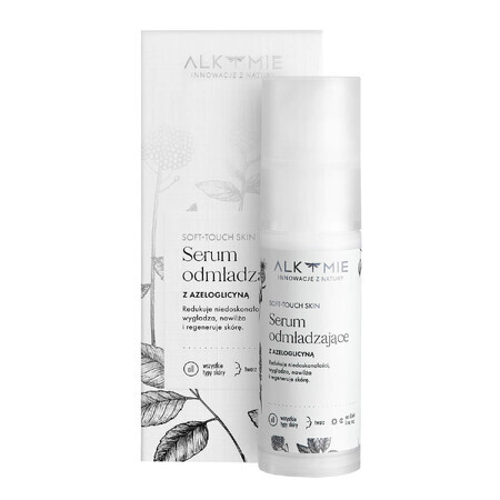 Alkmie Soft-Touch Skin, Verjüngungsserum mit Azeloglycin, 30 ml