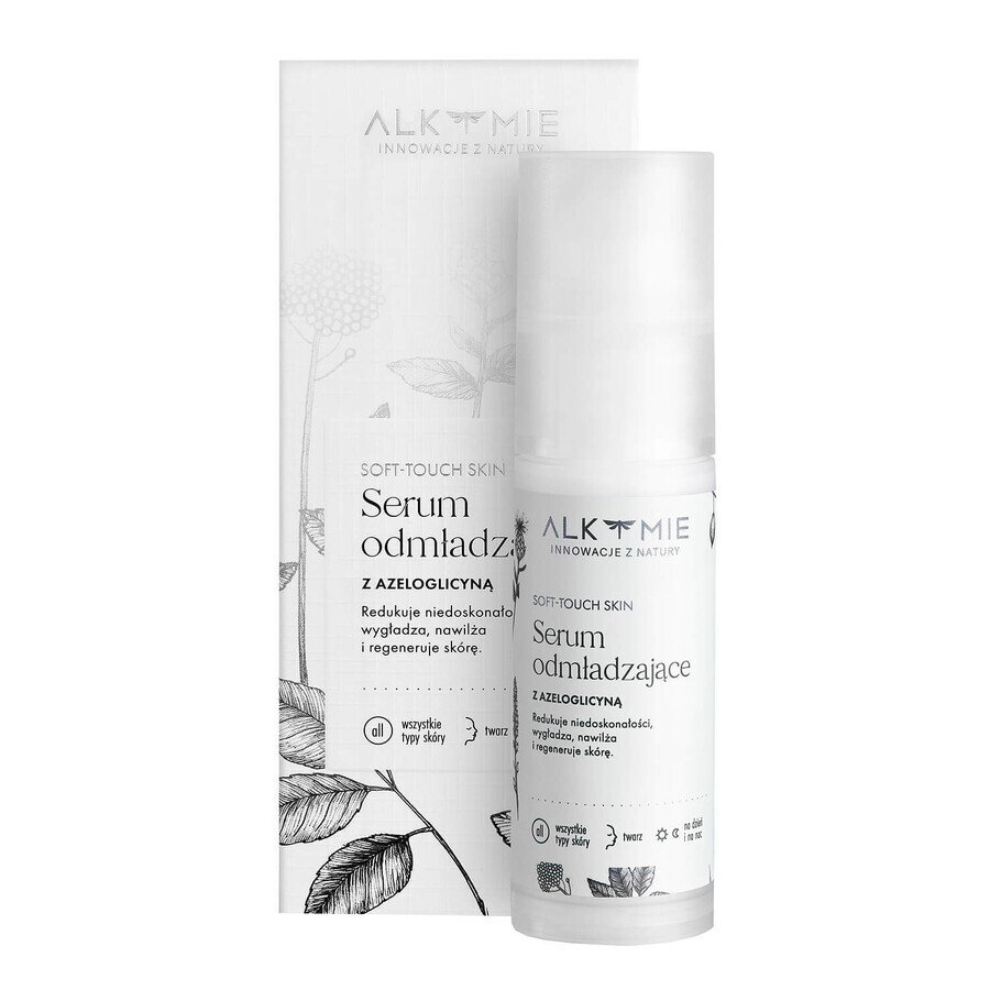 Alkmie Soft-Touch Skin, Verjüngungsserum mit Azeloglycin, 30 ml