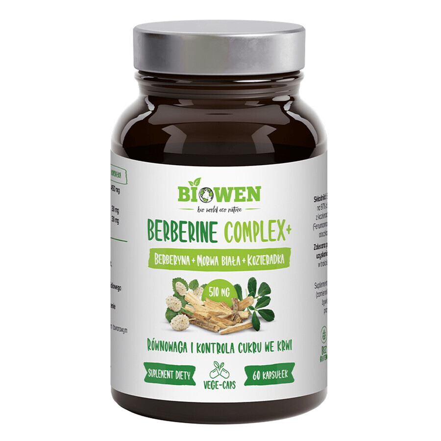 Biowen Berberine Complex+, 60 gélules