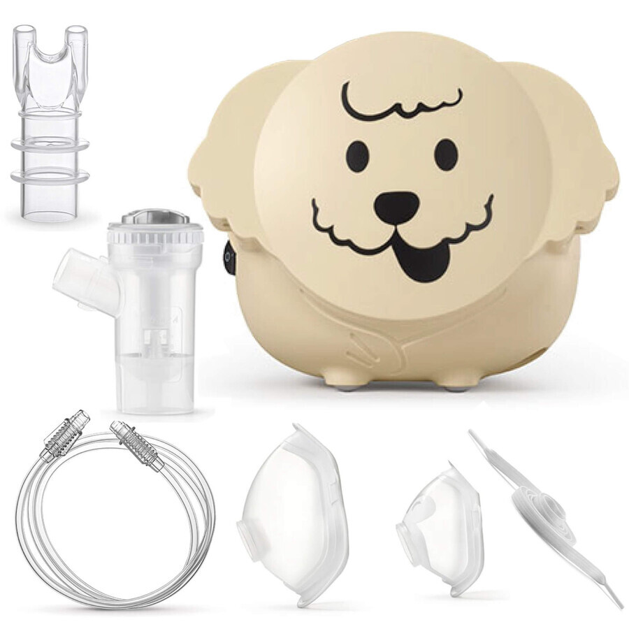 Flaem Puppy, inhalator voor kinderen, met vernevelaar