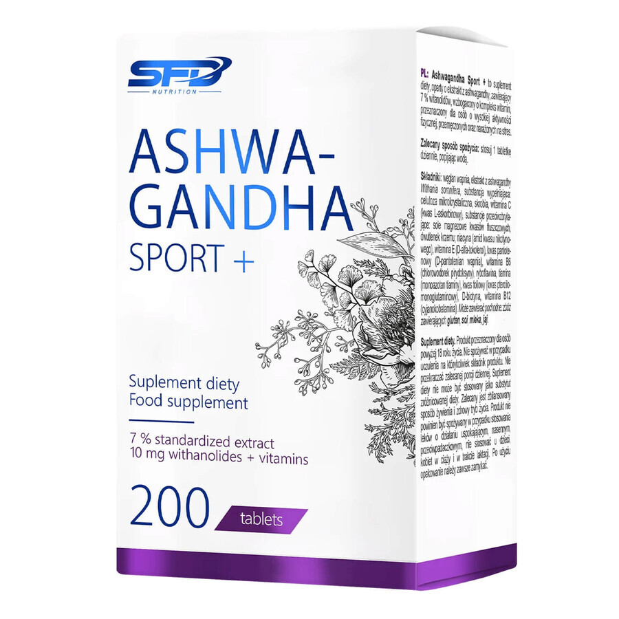 SFD Ashwagandha Sport+, 200 Tabletten