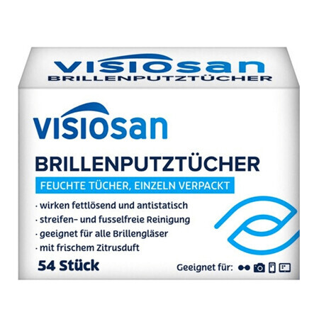 Visiosan, Brillenputztücher, 54 Stück