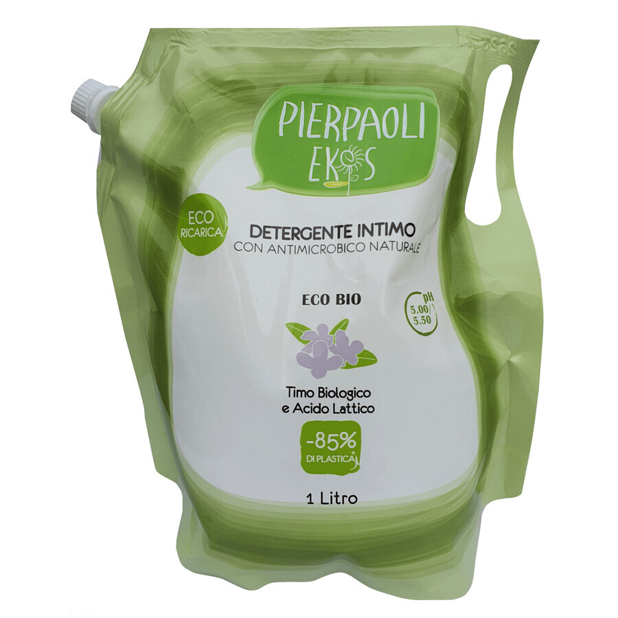 Pierpaoli Ekos Personal Care, Intimpflege-Lotion, Thymian, Brühe, 1 l