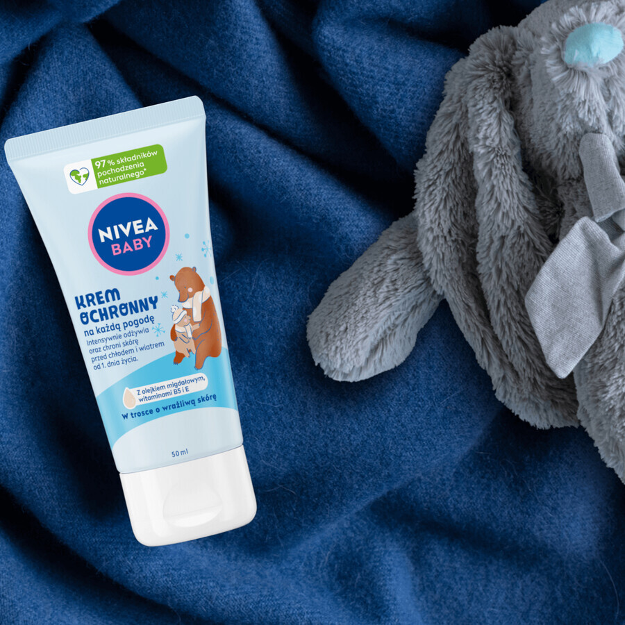 Nivea Baby, Allwetterschutzcreme, ab Tag 1, 50 ml