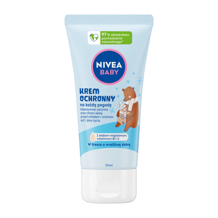 Nivea Baby, Allwetterschutzcreme, ab Tag 1, 50 ml