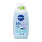 Nivea Baby, gel 2 en 1 para lavar cuerpo y cabello, desde 1 día de vida, 500 ml