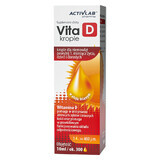 ActivLab Pharma Vita D, Tropfen, für Kinder ab 1 Monat und Erwachsene, 10 ml