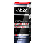 Janda Gentleman Platinum Carrier 50+, crema viso per uomo, 50 ml